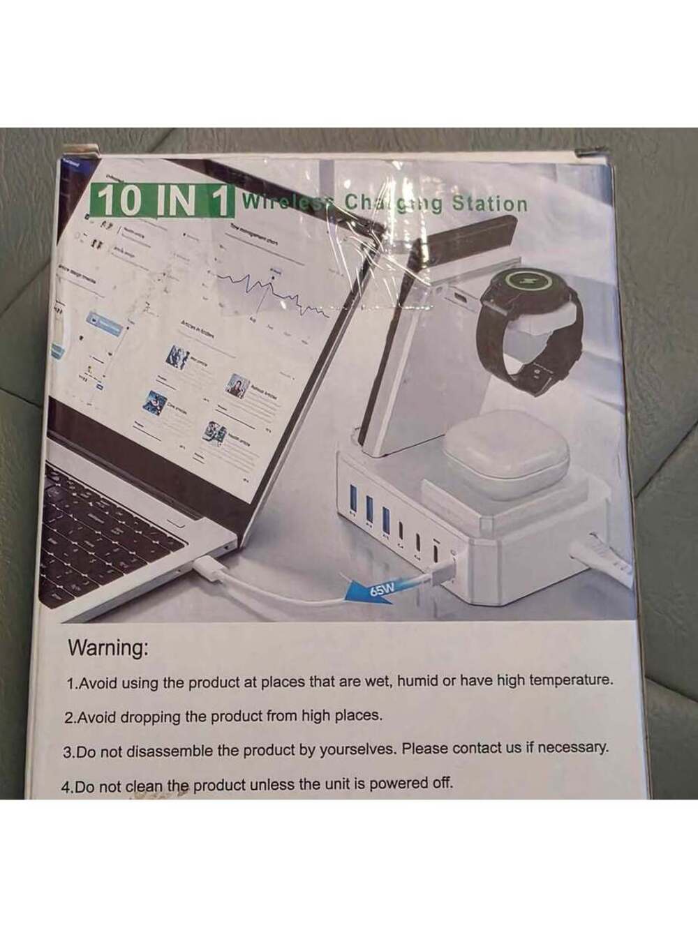 10 in 1 Wireless Charging Station 65W